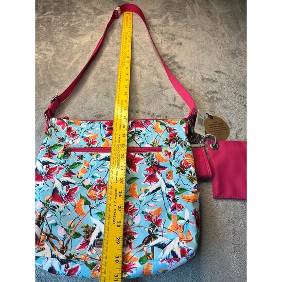 Samantha‎ Brown Crossbody Bag, Key Fob, Change Purse NWT - Picture 2 of 8